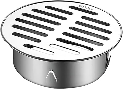 Qrity 304 Stainless Floor Drain Cover 125mm Round Flat Mouth