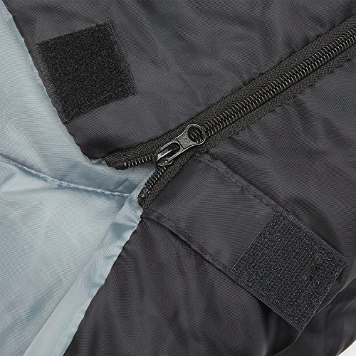 Active Era Mumienschlafsack - Schlafsack Sommer, Frühling, Herbst, 10°C bis 18°- Indoor und Outdoor Camping, Festivals - Sleeping Bag - Ultraleicht Schlafsack Kleines Packmaß – Schwarz – Bild 6