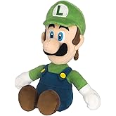 Sanei Super Mario All Star Collection-AC02-10-Inch Luigi Small Plush