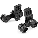 Lincoln Electric Viking Hard Hat Adapter | Slotted Style | Compatible with 1740/1840/2450/3350 Series Welding Helmets | KP3486-1 ,Black