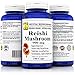 Reishi Mushroom 900mg - 100 capsules - Promotes Longevity & Immune Support, Anti-Inflammatory & Respiratory Support, Helps Regulate Blood Pressure & Cholesterol - Ganoderma Lucidum