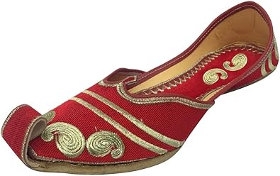 Amazon Com Step N Style Indian Shoes Flat Flop Khussa Shoes