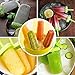 Whonline 2 Sets 12pcs Reusable Ice Popsicle Molds Star Ice Pop Maker with Brush & Funnel