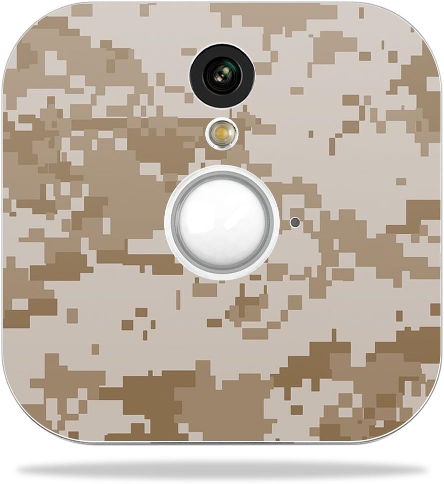 MightySkins Skin Compatible with Blink Home Security Camera - Desert Camo | Protective, Durable, and Unique Vinyl Decal wrap Cover | Easy to Apply, Remove, and Change Styles | Made in The USA