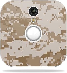 MightySkins Skin Compatible with Blink Home Security Camera - Desert Camo | Protective, Durable, and Unique Vinyl Decal wrap Cover | Easy to Apply, Remove, and Change Styles | Made in The USA