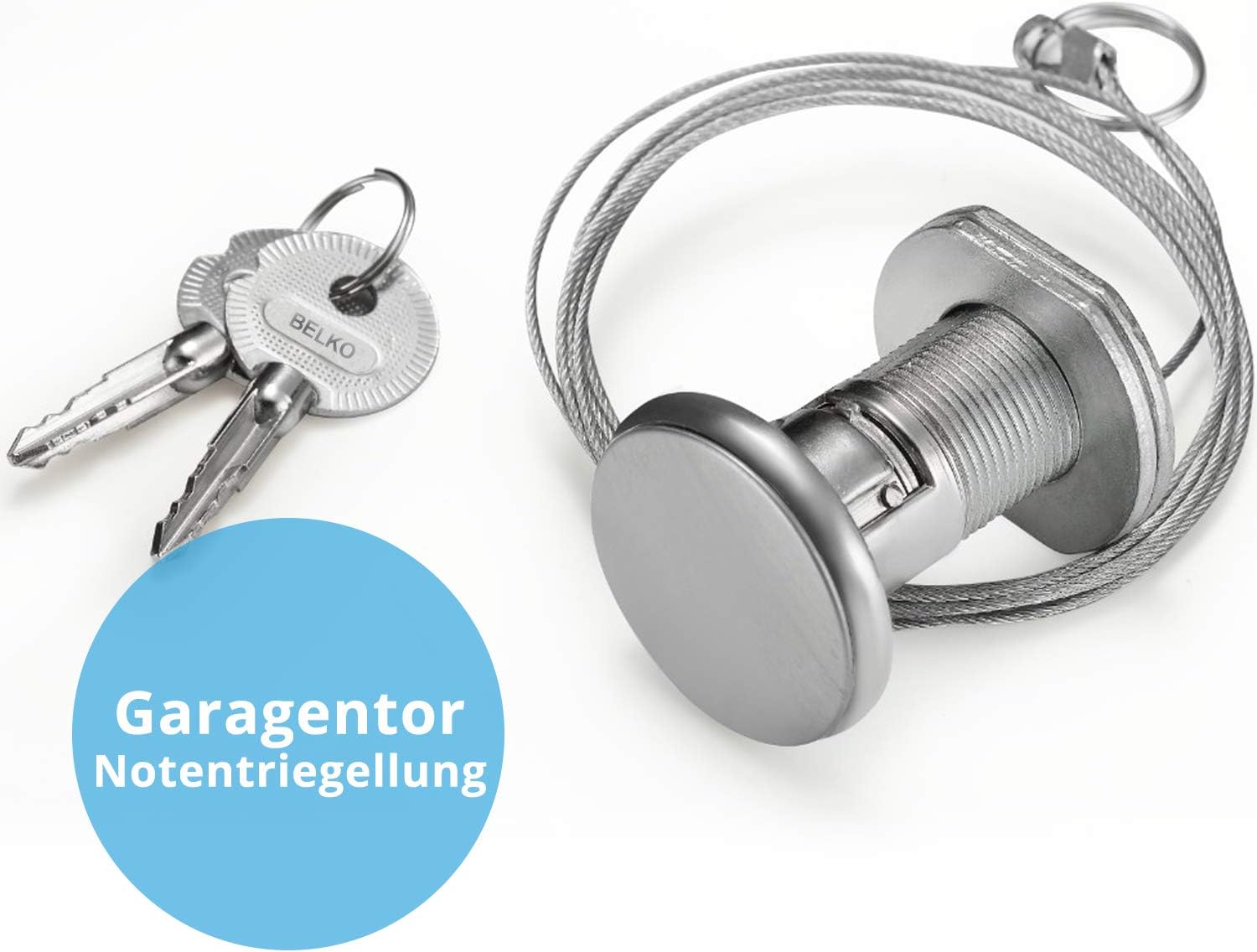 Elektrisches Garagentor Ohne Notentriegelung öffnen