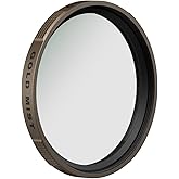 POLARPRO - 135 Series Gold Mist Diffusion Filter w/Peter McKinnon – Warm Cinematic Glow & Highlight Softening for DSLR, Mirrorless & Cinema Cameras – Vintage Film Look, Threaded Lens Filter - 49mm