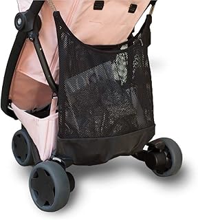 Quinny Xtra Shopping Netz, ganz einfach an der Rückseite des Quinny Kinderwagens oder Buggys zu befestigen, bietet zusätzlichen Stauraum, schwarz