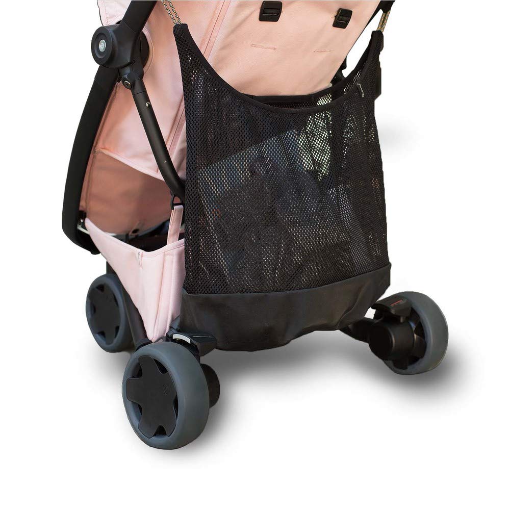 Quinny Xtra Shopping Netz, ganz einfach an der Rückseite des Quinny Kinderwagens oder Buggys zu befestigen, bietet zusätzlichen Stauraum, schwarz