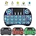 Leegoal(TM) Backlit Mini Wireless Keyboard,2.4 G Portable Keyboard with Touchpad Mouse for Windows,Android/Google/Smart TV, Linux,Windows,Mac