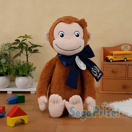 Amazon おさるのジョージ ぬいぐるみ Preciality スペシャルぬいぐるみ 約35 おもちゃ おもちゃ