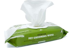DOGGY DO GOOD Dog Wipes | Grooming Pet Wipes for Dogs (Cat Wipes), Eye, Ear & Paw Puppy Wipes, Deodorizing, Hypoallergenic, Natural Extracts & Fragrance Free, Extra Thick & Soft, Supports Rescues