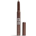 3INA The 24H Eye Stick - Creamy, Waterproof Formula - 2 In 1 Eyeshadow And Eyeliner - Highly Pigmented Shades - 24 Hour Long Lasting - Sparkly Finish - 572 Sparkly Watrm Silver - 0.049 Oz