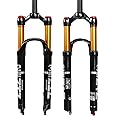ZTZ 26/27.5/29 inch MTB Air Suspension Fork,120mm Travel, 1 1/8 Straight Tube, QR 9mm*100mm, Manual/Remote Lockout, Ultralight Front Fork for XC/AM Mountain Bike