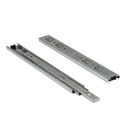 Pair Of 400mm Ball Bearing Drawer Slides Amazon Co Uk Diy Tools