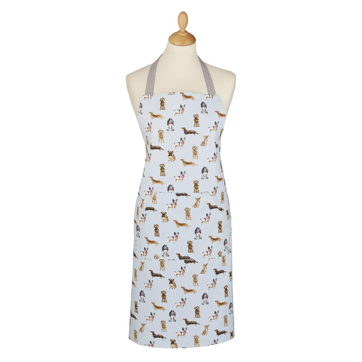 Cooksmart British Designed Kitchen Aprons For Women & Men | 100% Cotton Kitchen Apron With Pockets | Modern Designed Cooking Aprons For Women & Men Suitable For All Types Of Kitchens