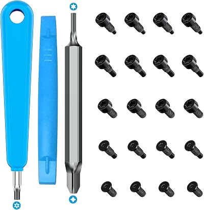 Dunear 24-in-1 Doorbell Screwdriver Kit 20Pcs Screws T6 T15 PH2 Bits