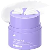 caraseoul Gentle Grinding Cleansing Balm Makeup Remover (50ml/1.69 fl.oz) | Vegan, Non-Greasy Texture, Cleansing Oil Travel Size, Korean Skin Care, with BHA, for All Skin Type