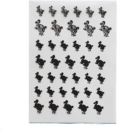 Amazon レジン封入用フィルム 不思議の国のアリス ドードー鳥 デコ素材 通販