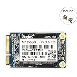 Zheino mSATA SSD 256GB M3 Internal mSATA Drive 3D Nand Flash Solid State Drive for Mini PC Notebooks Tablets PC