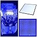 Yescom 225 Blue LEDs Grow Light Ultrathin Panel Hydroponics Indoor Plant Flower Blooming Lamp for Growing Room Tent