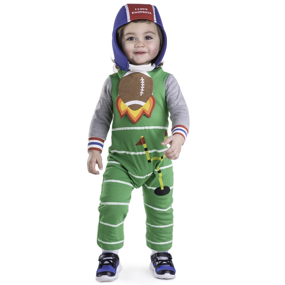 Dress Up America Baby Football Costume - Beautiful Dress Up Set for Role Play