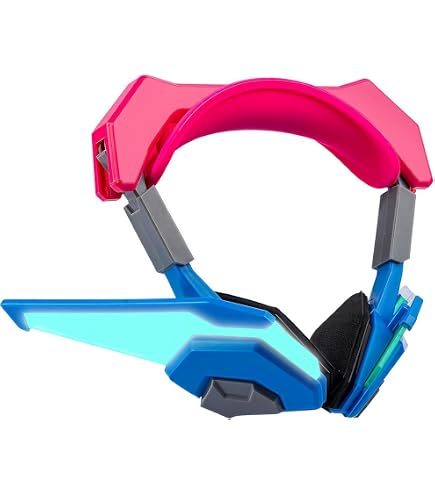 JINX Overwatch D.Va Charm 3D Bunny Key Chain, Pink, 1.75