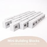 Inspire My Play 25 Mini Silicone Building Blocks for Sensory Play view 2
