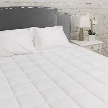 Amazon Com Cardinal Crest Pillow Top Mattress Pad With Fitted
