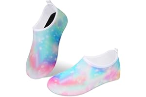 ICEUNICORN Kids Water Shoes Girls Boys Outdoor Quick Dry Barefoot Aqua Socks for Toddler Sport Beach Swim Surf