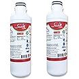 Swift Green Filters SGF-LT1000P Rx Compatible Refrigerator Water Filter for LT1000P, AQF-LT1000P, RWF1053, MDJ64844601,46-9980 Made in USA (2 Pack)