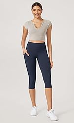 ODODOS ODLEX 2-Pack High Waist Workout Capris with