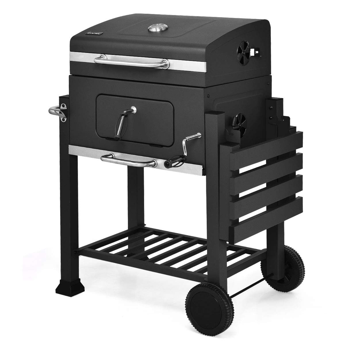 Giantex BBQ Charcoal Grill Portable Barbecue Grill For Lawn Picnic