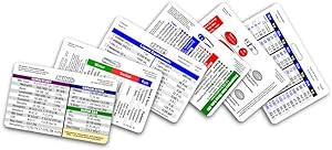 Mini Nurse Horizontal Badge Card Set - 6 Cards