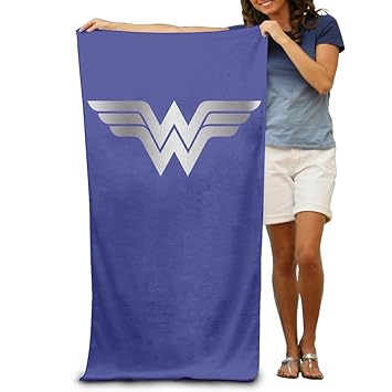 Wonder Woman Platinum Style 80 Cm 1295 Cm Piscine Serviette