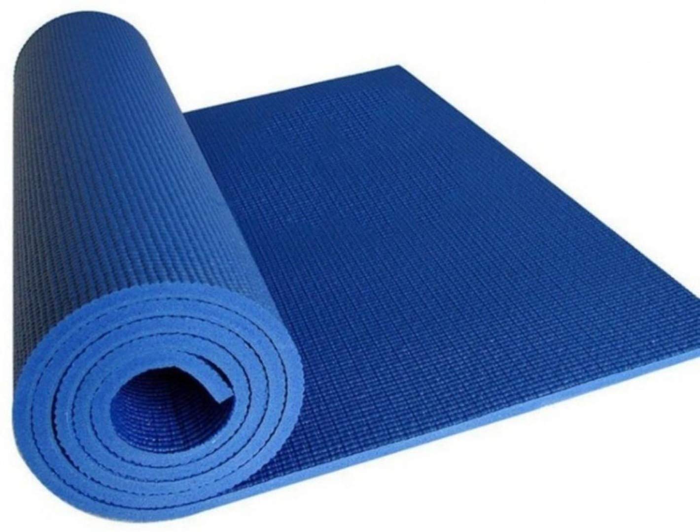 Frosty 4 mm Extra Thick Yoga and Exercise Mat Anti Skid with Carrying