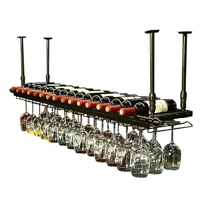 Amazon Com Zrx Wine Rack Wall Wine Racks Metal Iron Storage Shelf