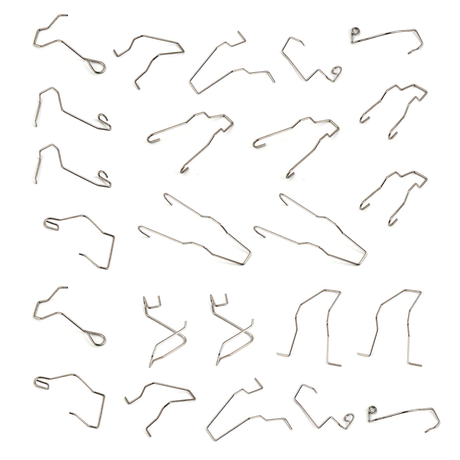 Photo 1 of 24PCS Car Headlight Retaining Clip with 12 Sizes,Portable Headlight Clips Retaining Spring Clips for Fastening Headlights Bulbs H1 H3 H4 H7,Universal Car Accessories