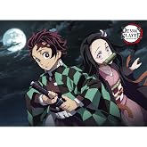 ABYSTYLE Demon Slayer Kimetsu No Yaiba Tanjiro &amp; Nezuko Unframed Mini Poster 15" x 20.5" Features Tanjiro and Nezuko Anime Manga Wall Art Prints for Bedroom Office Room Decor