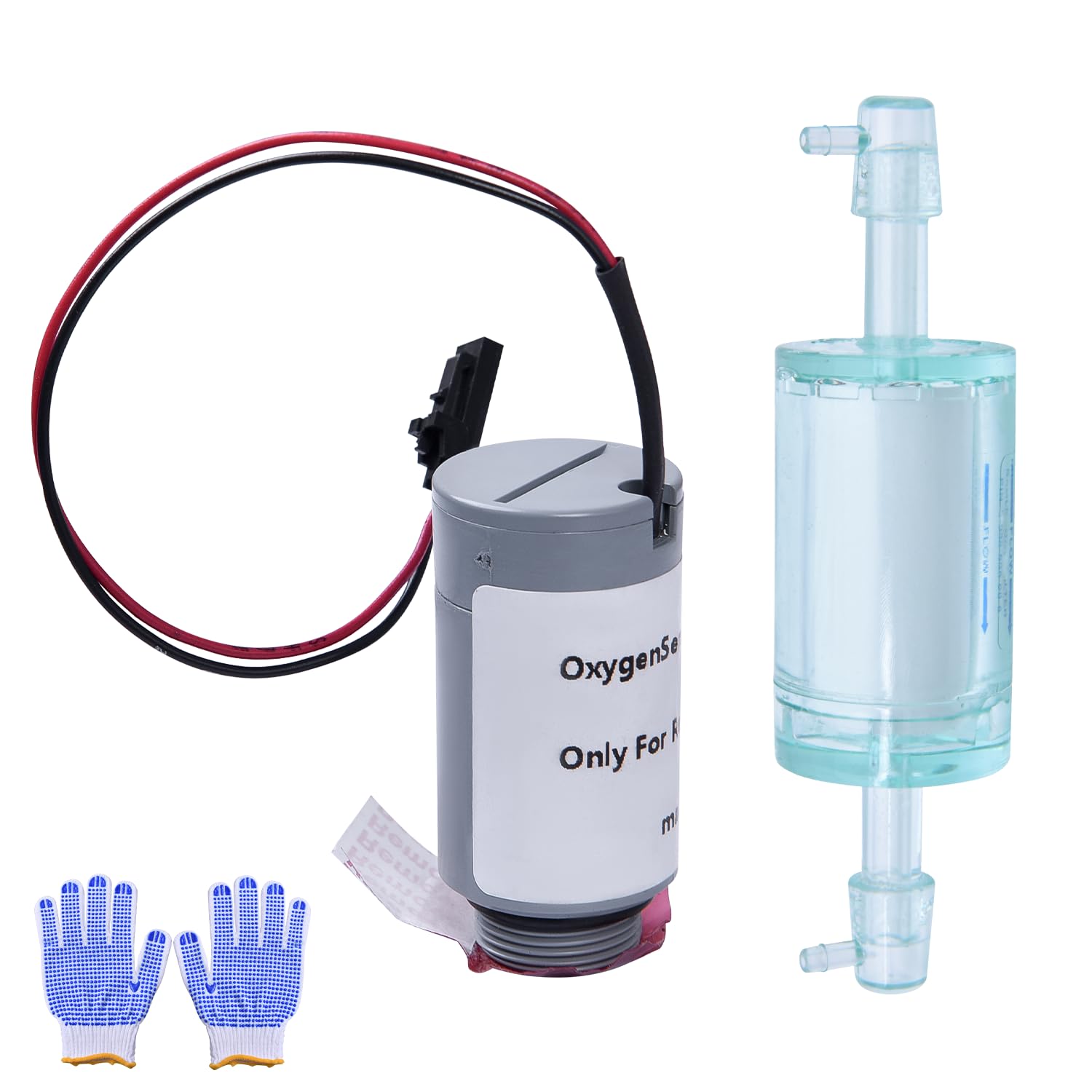 Photo 1 of 16916 Oxygen Sensor & 16913 Filter Comaptible with R-1234yf Machines, 16990/16995 Refrigerant Identifier, AC1234-4/ AC1234-4SL/ AC1234-4-230/ AC1234-6/ AC1234-9 Replace# 1-16-1013-00-2