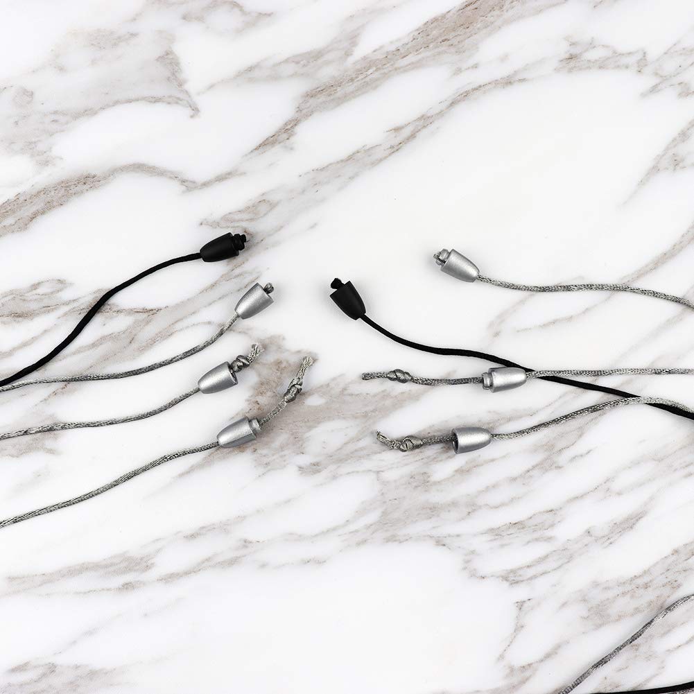 KEFU Teething Necklace for Mum,Silicone Baby Teether Necklace for Breastfeeding Nursing Handmade,Nursing Jewellery,100% BPA Free (Black and White Gray Match)