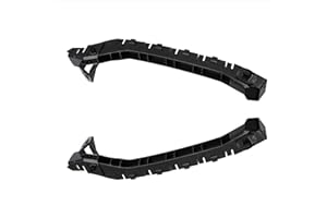KALOEOU Front Left & Right Side Bumper Bracket Set for Impreza WRX STi 2011-2014 OEM 57707FG122, 57707FG132 Black, 1 Pair