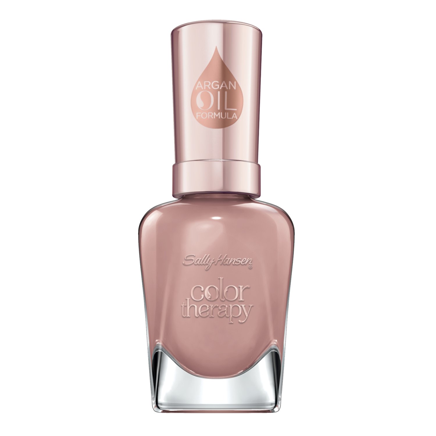 Sally Hansen Color Therapy Nail Polish, Blushed Petal 0.5 Ounce Long-Lasting Nail Polish with Gel Shine and Nourishing Care