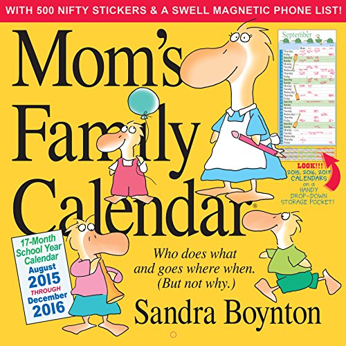 Mom's Family Wall Calendar 2016 (Best Electronic Calendar For Families)