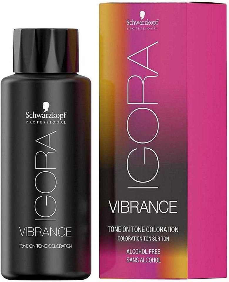 Schwarzkopf Professional Igora Vibrance Tone on Tone Hair Colour, No. 9,5-46 Beige Chocolate Toner, 60 ml,7702045561838