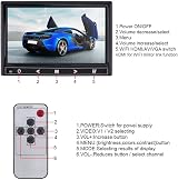 Sony 7 Inch CCTV HDMI VGA AV Monitor Raspberry Pi IPS 1024x600 Speaker Remote view 4