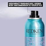 Redken Spray Wax High-Impact Finishing Aerosol for Body Dimension Satin-Matte view 2