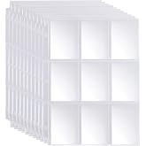 JIQEZNL 9 Pocket Page Protector - 648 Pockets Premium Double Side Trading Card Sleeves Pages for 3 Ring Binder, Standard Size Card Sheets Protectors