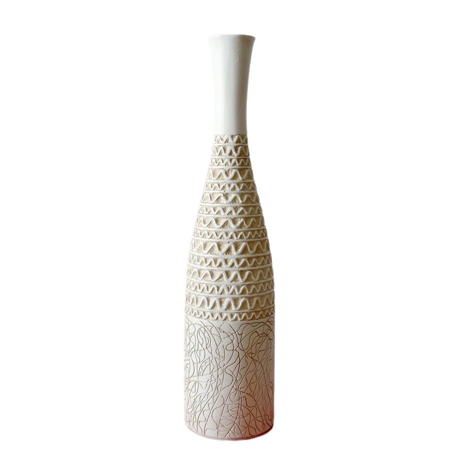 Large Floor Vase Bohemian Decorative Tall Vases Floor Vase for Pampas