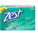 :Zest Bar Soap Aqua 4oz Bar Soaps - 20 Bar